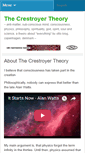 Mobile Screenshot of crestroyertheory.com
